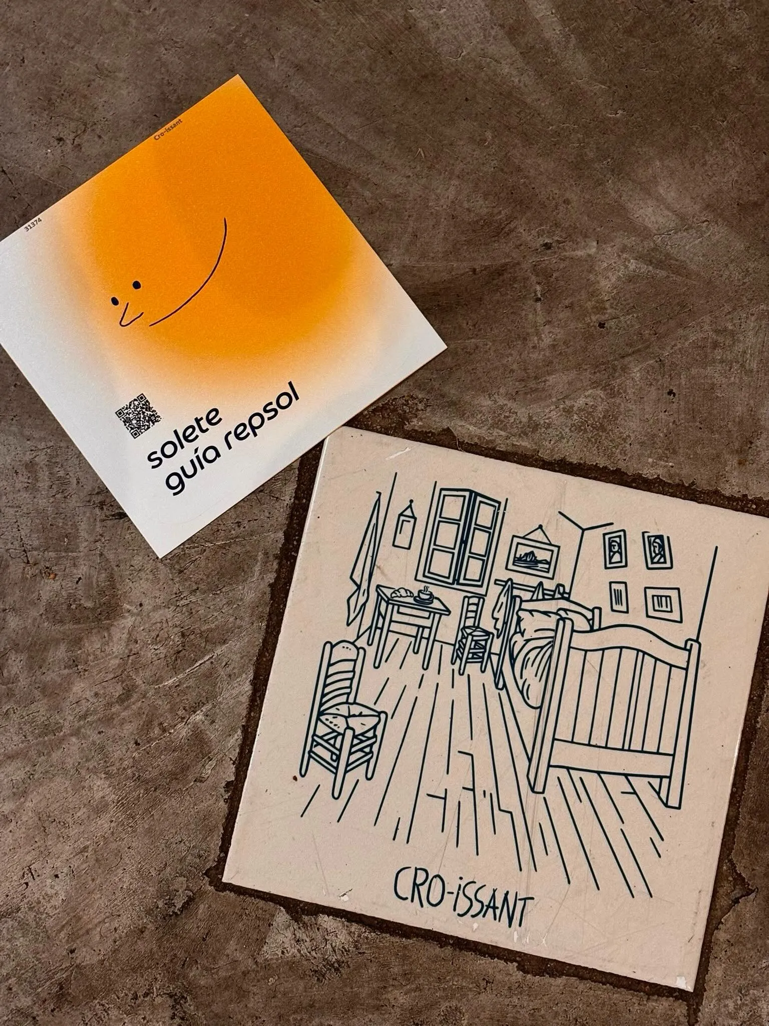Solete Guía Repsol y azulejo ilustrado